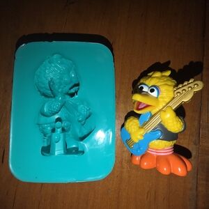 Big Bird With Guitar Baking Mold For Epoxy Resin /Polymer Clay / Food Safe Candy